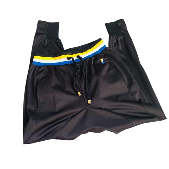 P.E Nation Women's Joggers Pants Size XS Black Polyester inseam 23inch - Picture 9 of 15